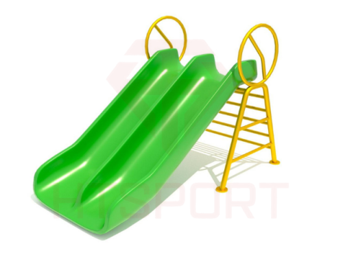 Thang leo cầu trượt đôi HT20343